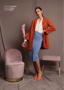 SUSY MIX blazer arancio