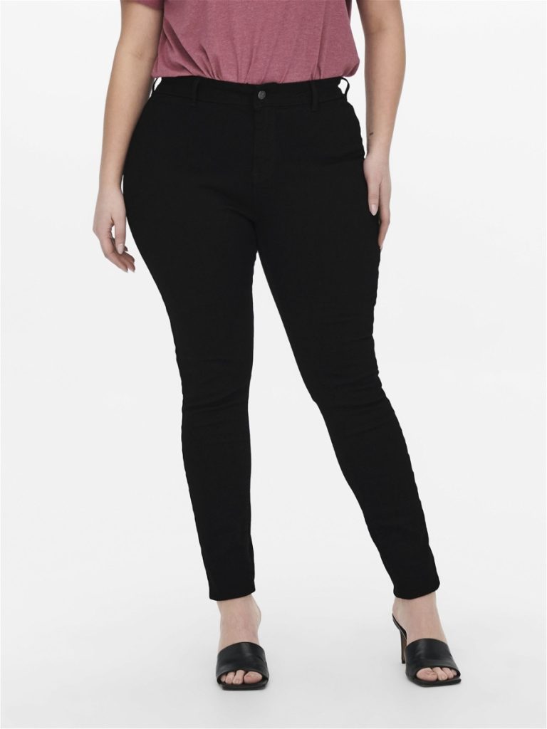 ONLY carmakoma hw skinny jeggings black