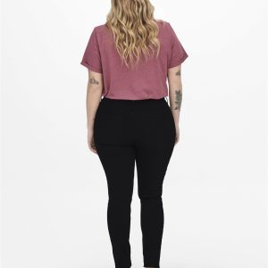 ONLY carmakoma hw skinny jeggings black