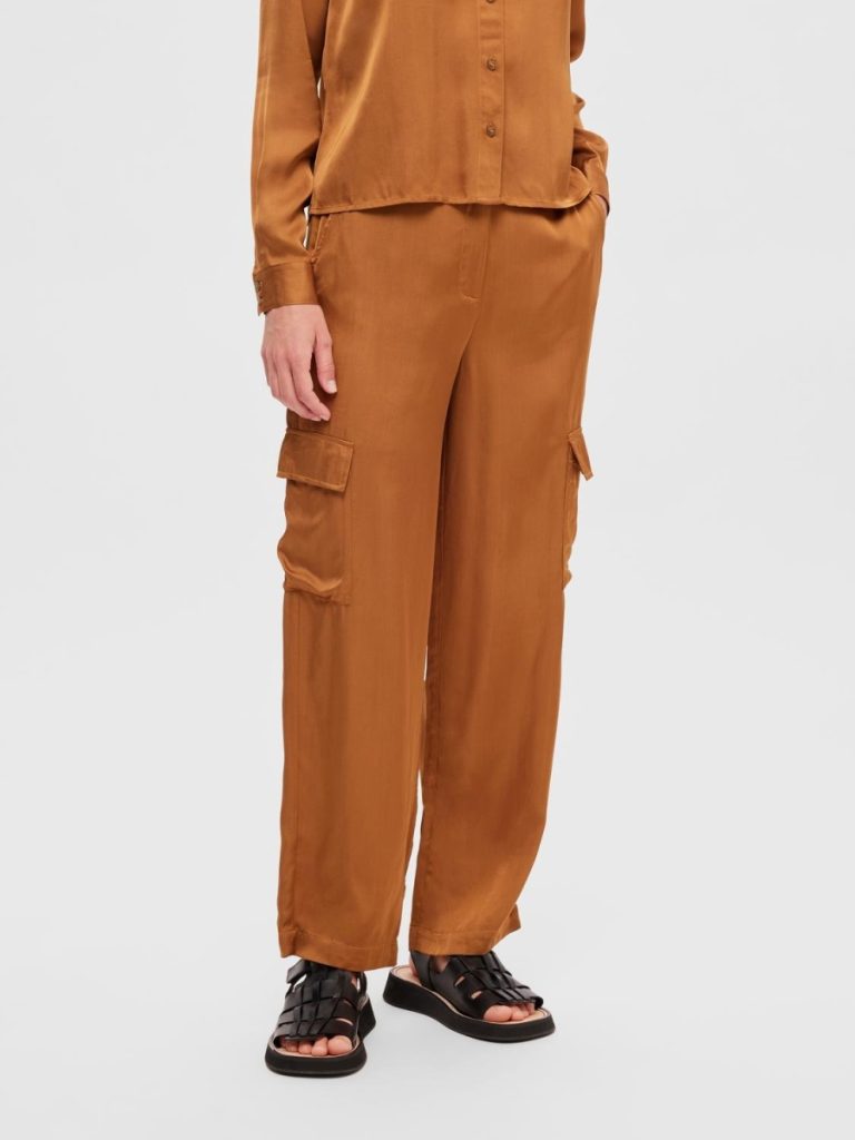 SELECTed femme cargo pant rubber