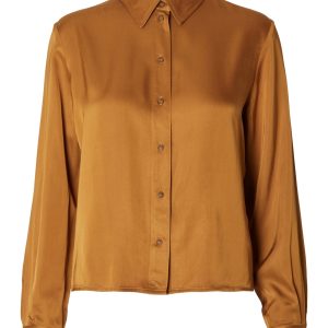 SELECTED femme ls shirt rubber