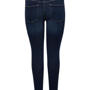 ONLY carmakoma hw skinny jeggings dark blue denim