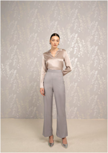 LE_SARTE_DEL_SOLE pantalone grigio