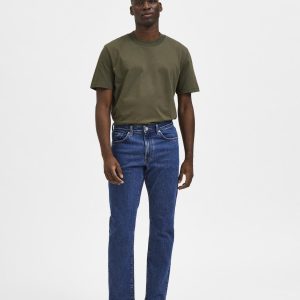 SELECTED homme straight scott medium blue denim